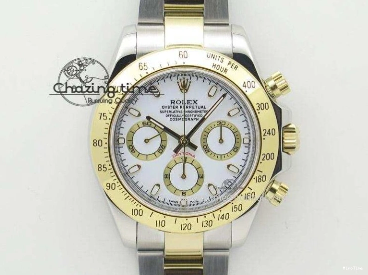 MiroTime 0322 Breathable Daytona 116500 JDF 1:1 Best Edition 904L Steel Black Dial on SS Bracelet A 1337